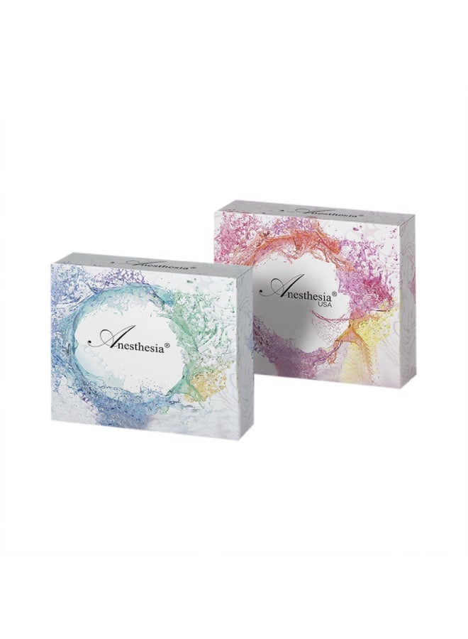 أنستازيا انستاتك قولد عدسات لاصقة للاستخدام لمدة 9 اشهر، عبوة مكونة من قطعتين، عدسات لاصقة ملونة، عدسات لاصقة تجميلية، عدسات لاصقة بنية - Image 3