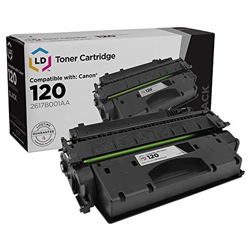 LD Products Compatible Toner Cartridge Replacement for Canon 120 2617B001AA (Black) for use in Canon ImageClass D1120 D1150 D1170 D1180 D1320 D1350 D1370 D1520 - Image 1