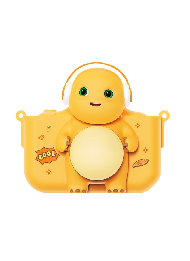 Children's Digital Camera HD 4800W Pixel Milk Dragon Mini SLR Camera Cartoon Educational Toys Gift-Color:Milk Dragon Camera  - Image 1