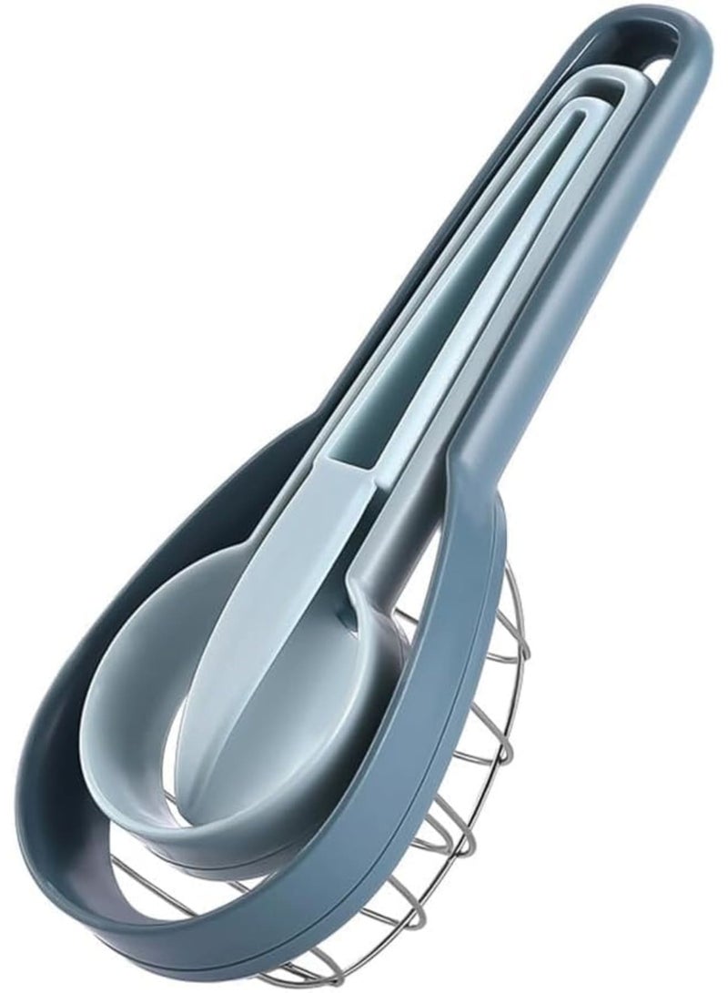 SYOSI Avocado Cutter Set, 3 in 1 Stainless Steel Avocado Slicer Tool with Pitter and Peeler, Comfortable Non-Slip Handle for Easy Fruit Preparation, Ideal for Home Kitchen Cooking - Image 1