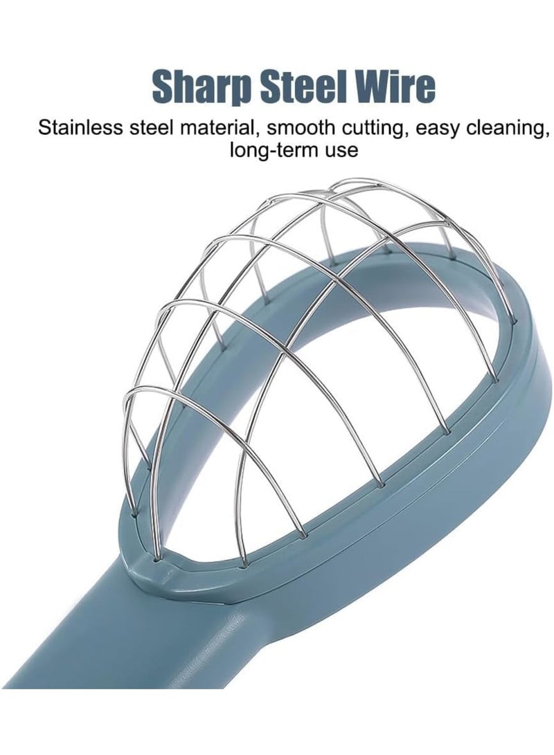 SYOSI Avocado Cutter Set, 3 in 1 Stainless Steel Avocado Slicer Tool with Pitter and Peeler, Comfortable Non-Slip Handle for Easy Fruit Preparation, Ideal for Home Kitchen Cooking - Image 2