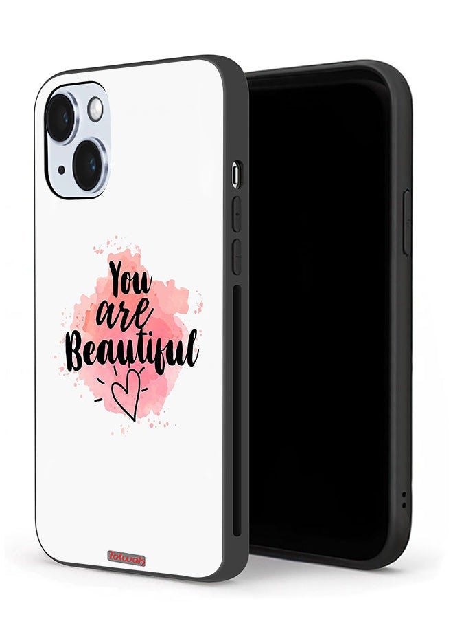 Tolwak حافظة واقية لهاتف آبل آيفون 14 بلس أنت جميل - Image 1