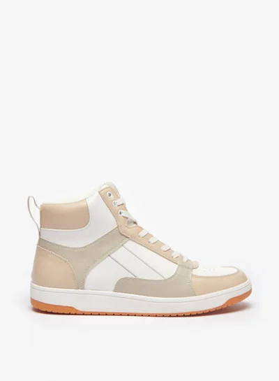 Lee Cooper Men's High Top Lace Up Casual Sneakers