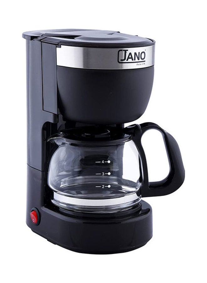 جانو ماكينة كهربائية لصنع القهوة المقطرة الصغيرة 0.65 L 600 W E03416 أسود - Image 4
