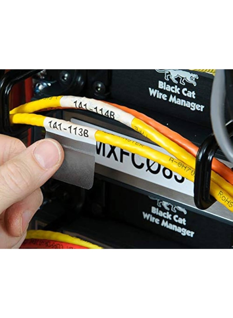 Brady BM71-31-427 Self-Laminating Vinyl Wrap Around Labels, 1.5" x 1", for BMP61, BMP71 & M611 Printers - Image 4