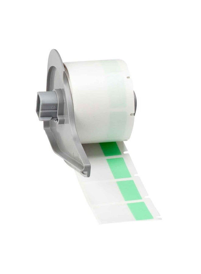 Brady BM71-31-427 Self-Laminating Vinyl Wrap Around Labels, 1.5" x 1", for BMP61, BMP71 & M611 Printers - Image 1