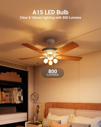Sunco Lighting Sunco A15 LED Light Bulbs 10 Pack – 60W Equivalent, 800 Lumens, Dimmable Appliance & Ceiling Fan Bulb, 3000K Soft White, E26 Medium Base A15 Bulb for Refrigerator & Indoor Lighting, UL Listed - Image 5
