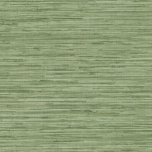 Norwall MH36504 Faux Grasscloth Vinyl Wallpaper - Image 4