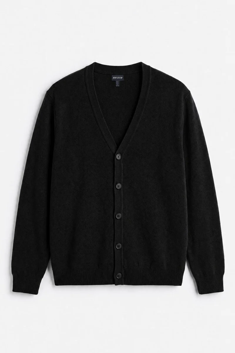 Giesto Black GIESTO Men's Cotton Sweater for Men | Best Price UAE