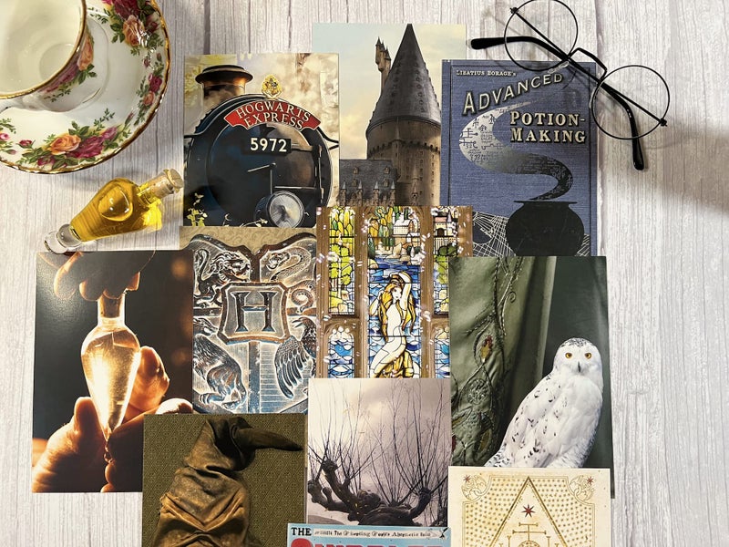 CONQUEST CON*QUEST Conquest Journals Harry Potter Hogwarts Wall Collage, Set of 50 Official Wizarding World Prints, 4"x6", Printed on Quality Card Stock, Matte Finish - Image 2