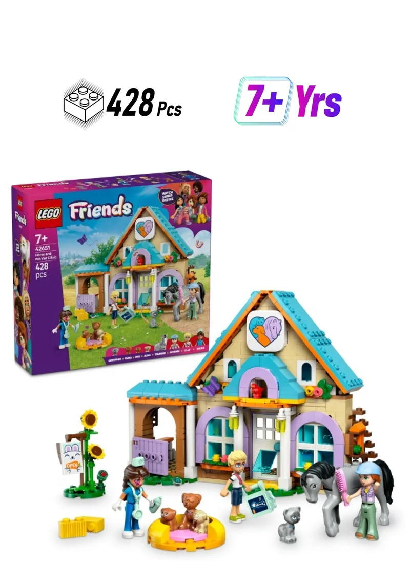 LEGO Lego Friends Horse And Pet Vet Clinic 42651 (428) Pieces