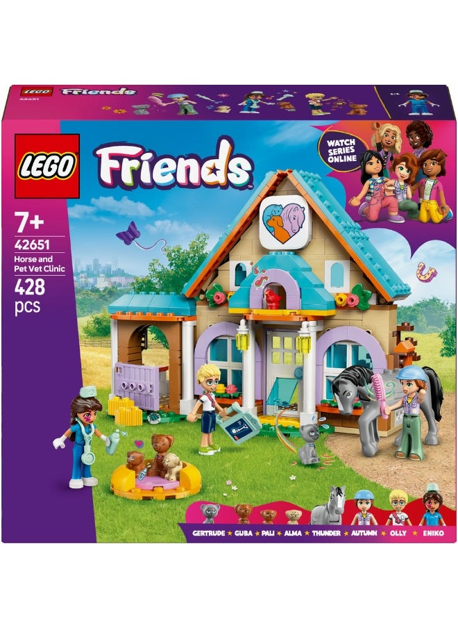 LEGO Lego Friends Horse And Pet Vet Clinic 42651 (428) Pieces  - Image 2