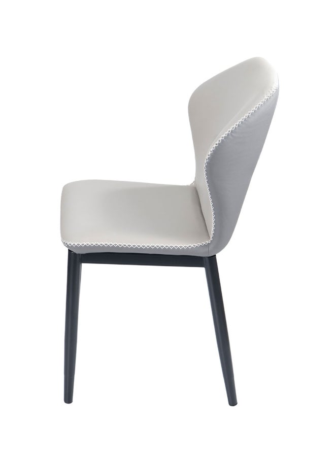 BEST ONE 1Pc Dining Table+6Pcs Chair; Table Top: Rock Board, Carbon Steel Leg; Chair: Pu Seat，Carbon Steel Leg - Image 4