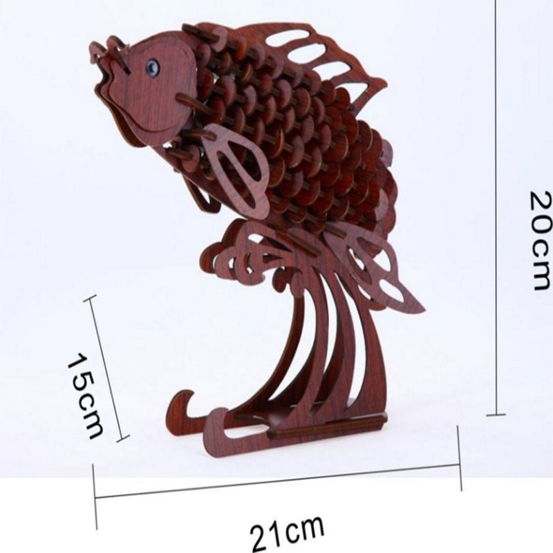 Sen Breathing Wind And Water Laser Cutting 3D Smart Assembled Model Diy Toys - Image 1