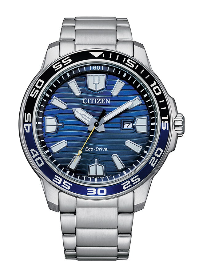 CITIZEN Men's Analog Round Shape Stainless Steel Wrist Watch AW1525-81L - 47 Mm - Image 1