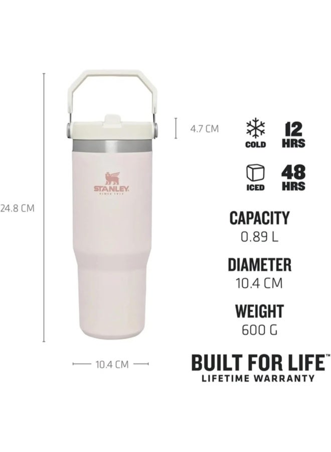 Stanley Stanley Iceflow Flipstraw 2.0 0.89L/30oz Rose Quartz - Image 4