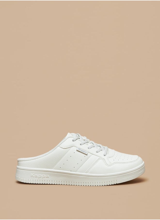 Kappa - Women's Textured Slip-On Sports Shoes with Lace-Up Closure - Image 1