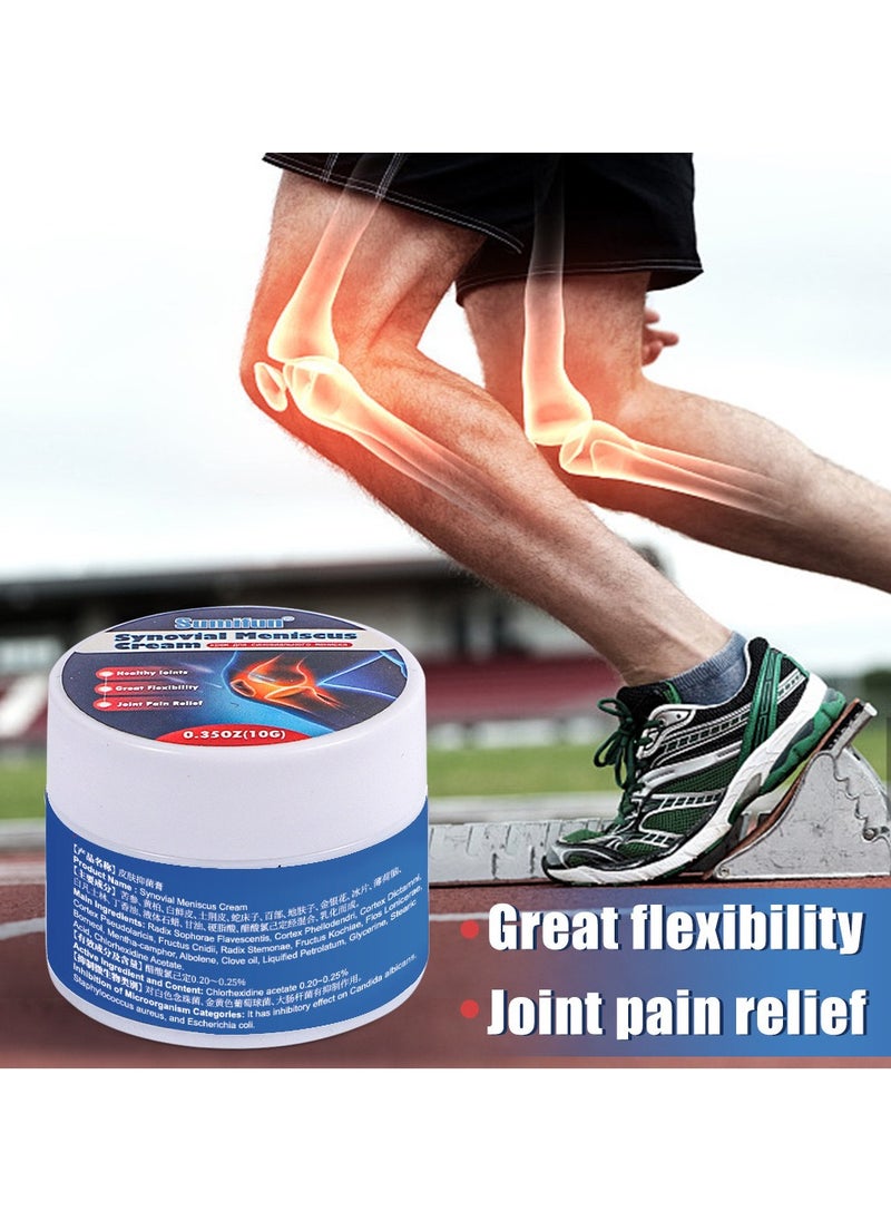 Sumifun - Knee Joint Pain Relief Ointment Meniscus Damage Leg Knee Arthritis Cream Fast Absorbing Hand And Foot Tenosynovitis Cold Gel Quick Relief Joint And Bone Therapy Cream For Muscle And Joint Pain - Image 1