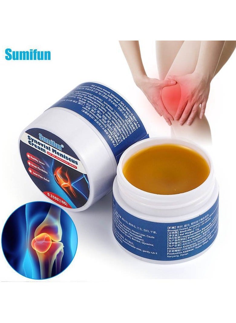 Sumifun - Knee Joint Pain Relief Ointment Meniscus Damage Leg Knee Arthritis Cream Fast Absorbing Hand And Foot Tenosynovitis Cold Gel Quick Relief Joint And Bone Therapy Cream For Muscle And Joint Pain - Image 1