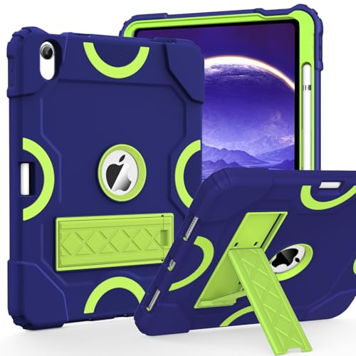Cantis Case for iPad 11-inch (A16) 2025/ iPad 10th Generation 2022 (10.9 inch), Shockproof iPad Cover 10th Generation with Pencil Holder & Kickstand, Navy Blue - Image 1