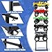 AceOrbit RC Car Stand Display Rack 15 x 13 x 60 Storage System for 110 112 118 124 132 Multiple Scale CarsTrucks Stand Shelf MultiLayer Workstation RackBlack - Image 4