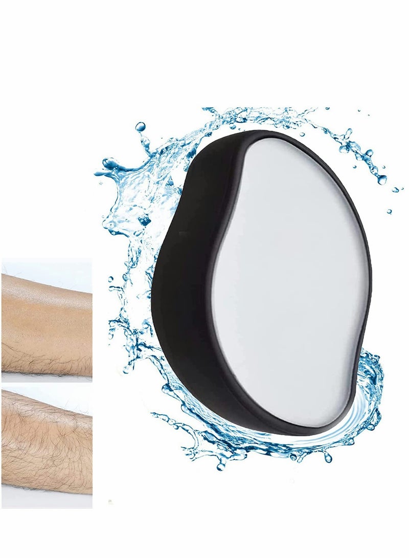 Excefore Hair Removal Eraser, Painless Crystal Hair Remover Tools Magic Crystal Hair Eraser, Soft Smooth Skin Fast & Easy Crystal Hair Removal for Men and Women - Image 1
