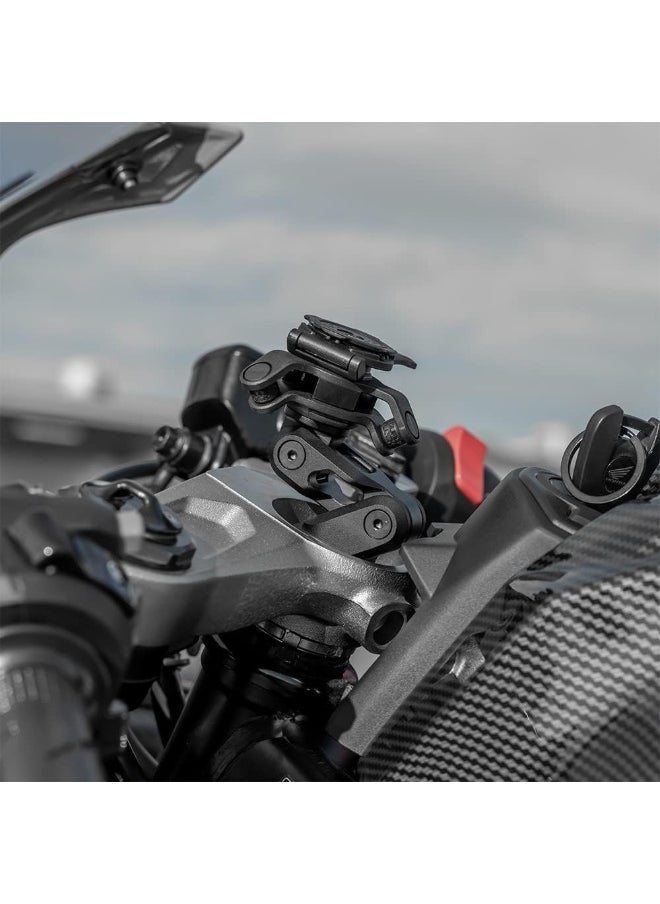 QUAD LOCK - Motorcycle Fork Stem Mount Pro For Iphone And Samsung Galaxy Phones - Image 1