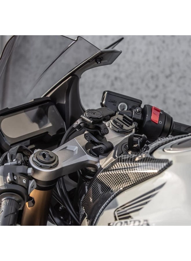 QUAD LOCK - Motorcycle Fork Stem Mount Pro For Iphone And Samsung Galaxy Phones - Image 1