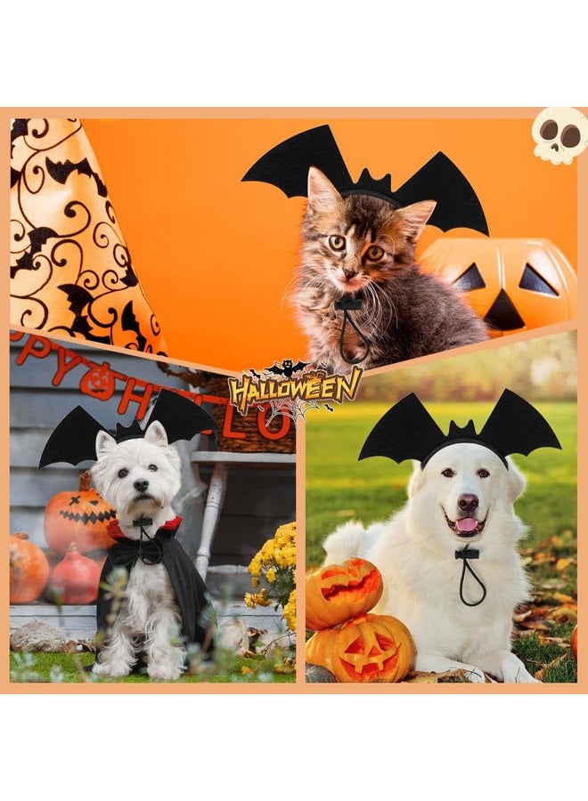 Vivifying Halloween Dog Bat Wing Headband 1 Pack - Adjustable Halloween Costume Accessories for Medium and Large Dogs, Cute Pet Headwear for Parties, Photos and Holiday Celebrations (Black) - Image 4