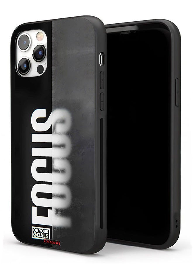 Tolwak Apple iPhone 11 Pro Max Protective Case Focus On Your Goals  - Image 1
