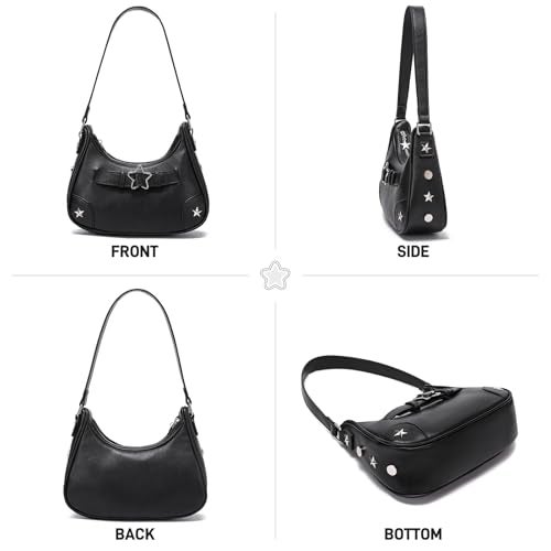 YIKOEE Shoulder Bag Y2k Purse: 90s Mini Underarm Bag - Cute Small Purse - Image 4