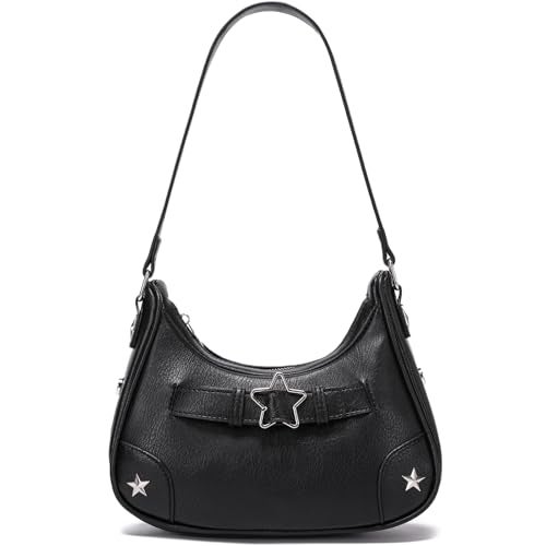 YIKOEE Shoulder Bag Y2k Purse: 90s Mini Underarm Bag - Cute Small Purse - Image 1