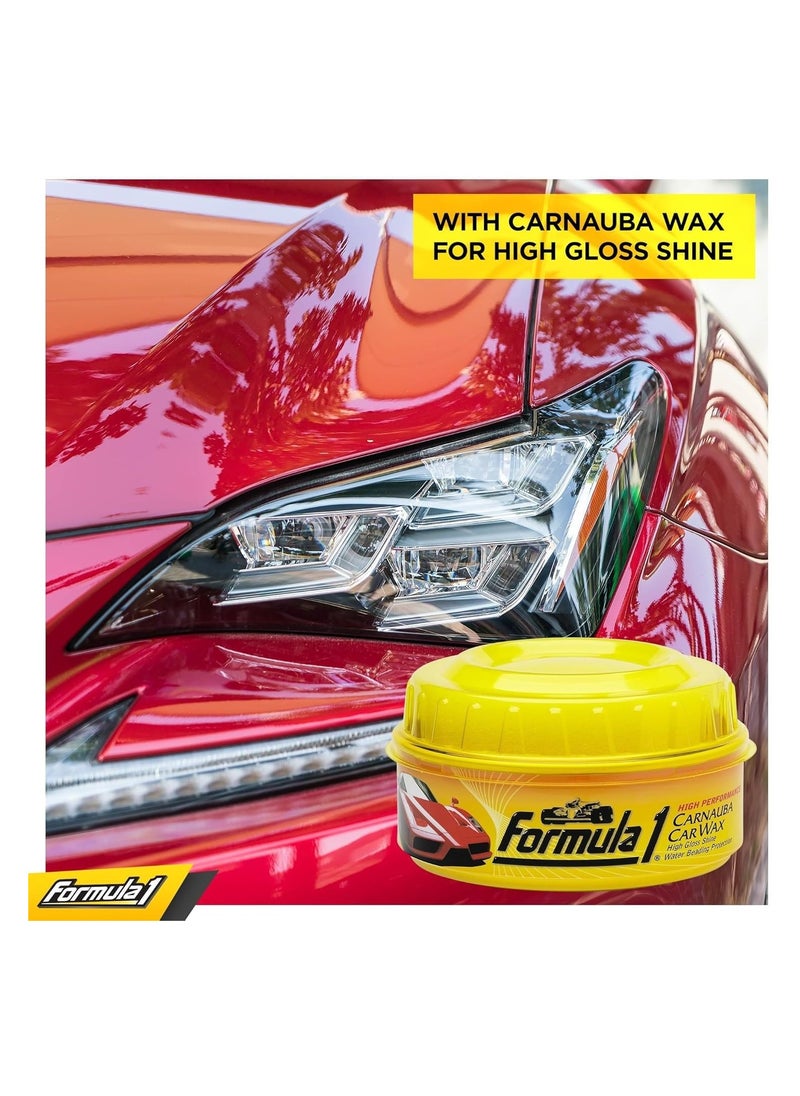 Formula 1 - Formula 1 Carnauba Paste Wax (230 Grams) – Premium Car Shine & Protection - Image 1