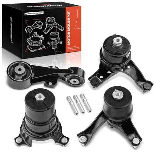 A-Premium Engine Motor Transmission Mount Torque Strut Mount Set of 4 Compatible with Toyota 2012-2017 Camry 2.5L Automatic Transmission, Replace# 123720H090 123630V031 123620V060 123610V060 - Image 1