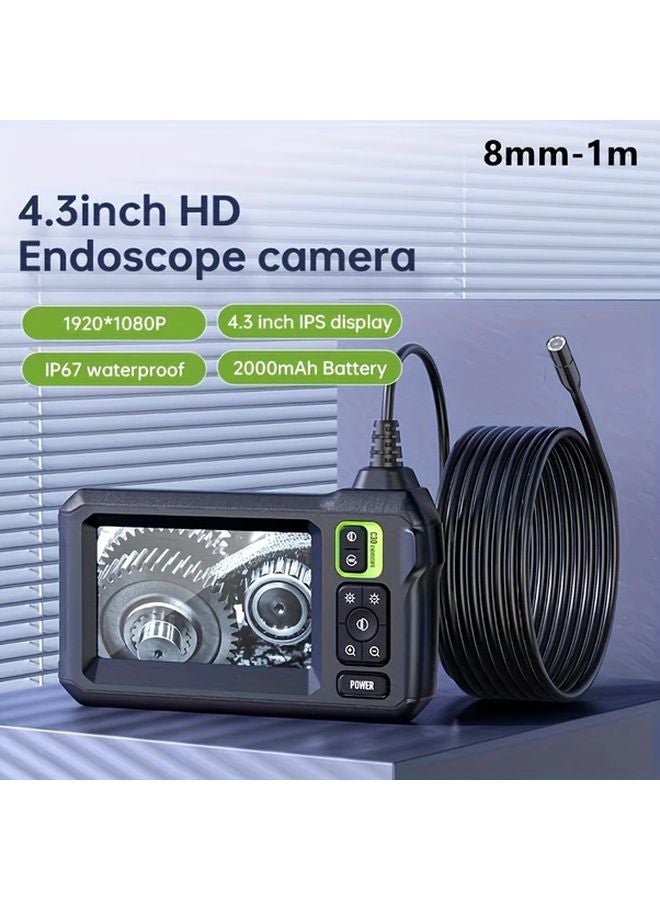 جرين 8مم عدسة أحادية 4.3 بوصة شاشة إل سي دي آي بي إس منظار صناعي كاميرا مضادة للماء آي بي 67 - Image 1