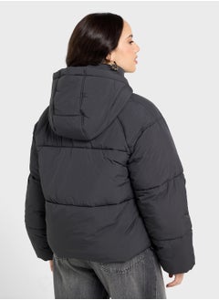 ONLY Drewstring Hooded Puffer Jacket  - Image 2