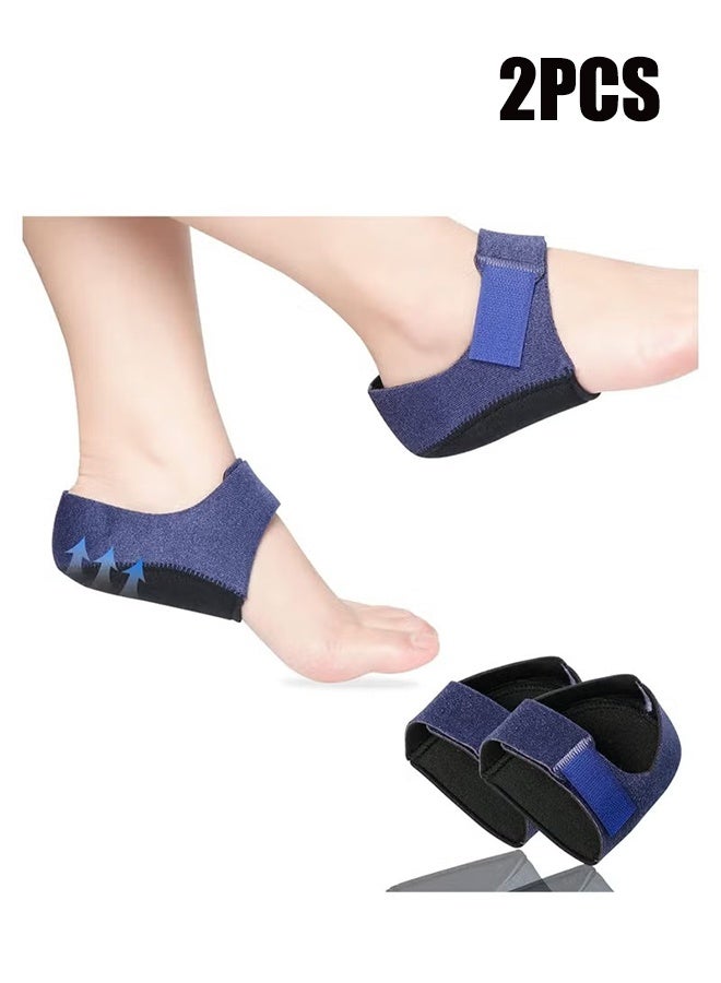 واي جيه 1 زوج من حماة الكعب لدعم آلام الكعب التهاب اللفافة الأخمصية وسادات كعب الجل - Image 1