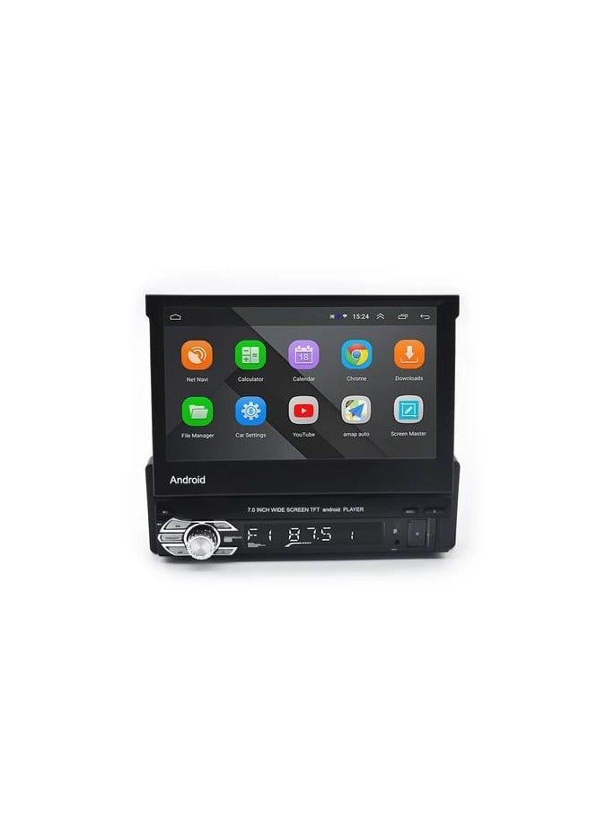Generic Android 7.0-Inch-Wide Screen Car Stereo, Multimedia Player with WiFi, Bluetooth, Navigation, USB Port,2+32Gb with Rear Camera  - Image 3