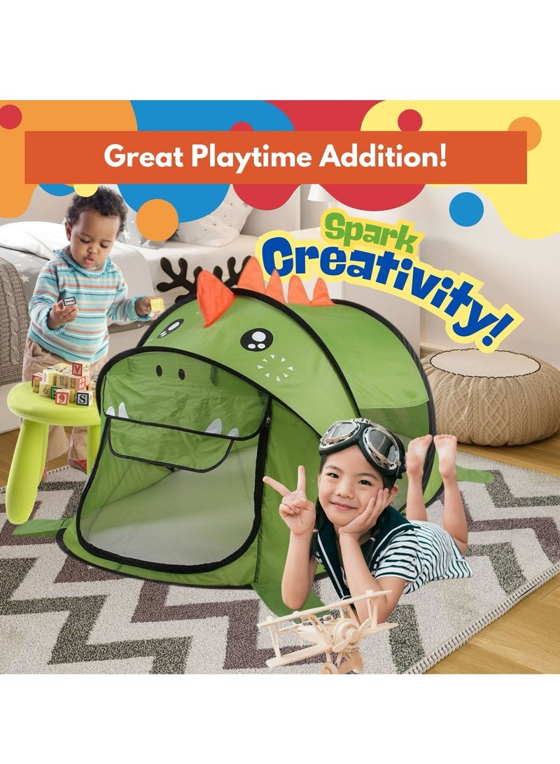 المنزل الذكي خيمة منزلية ذكية للأطفال للعب والنوم وديكور حفلات أعياد الميلاد وخيمة بيت اللعب للأولاد والبنات وخيمة داخلية وخارجية (خيمة النمر) - Image 4
