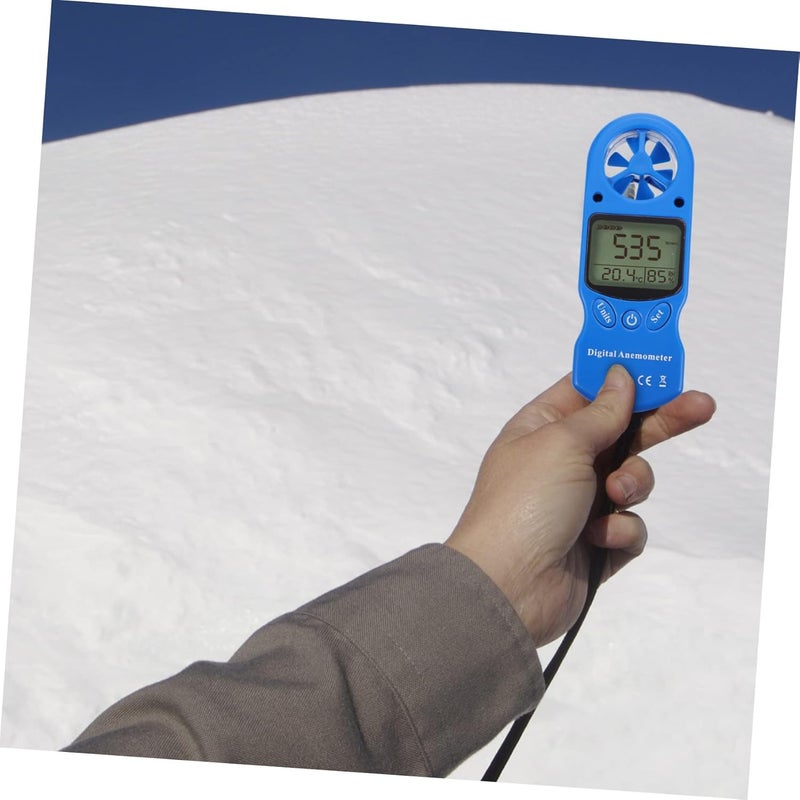 Mini Digital Anemometer Hygrometer Thermometer Handheld Humidity Air Flow Meter - Image 5