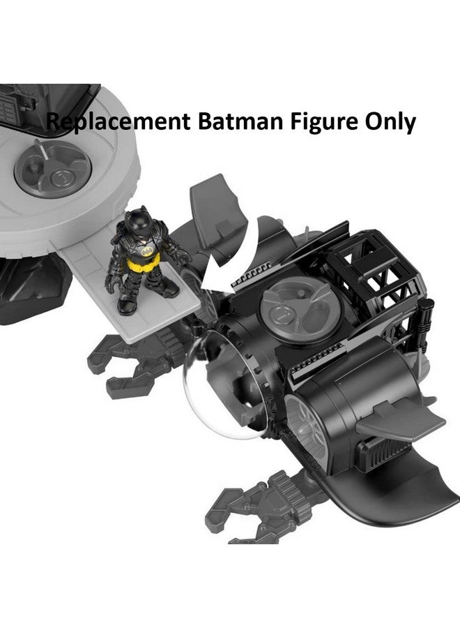 imaginext قطعة غيار لمجموعة ألعاب باتكاف سوبر سوراوند - GMP48 ~ شخصية باتمان البديلة - Image 5