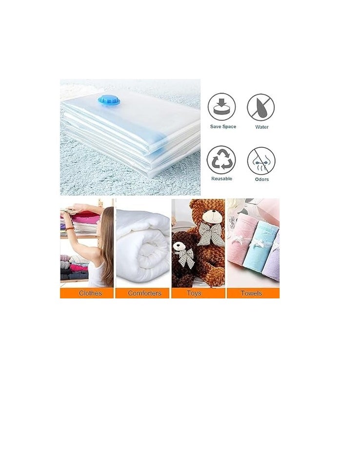 Generic Vacuum Compressed Space Saving Bag Clear - 70*100  - Image 3