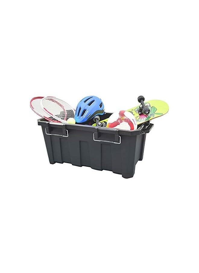 Tactix 85 Liter Heavy Duty Storage Box - Black  - Image 3