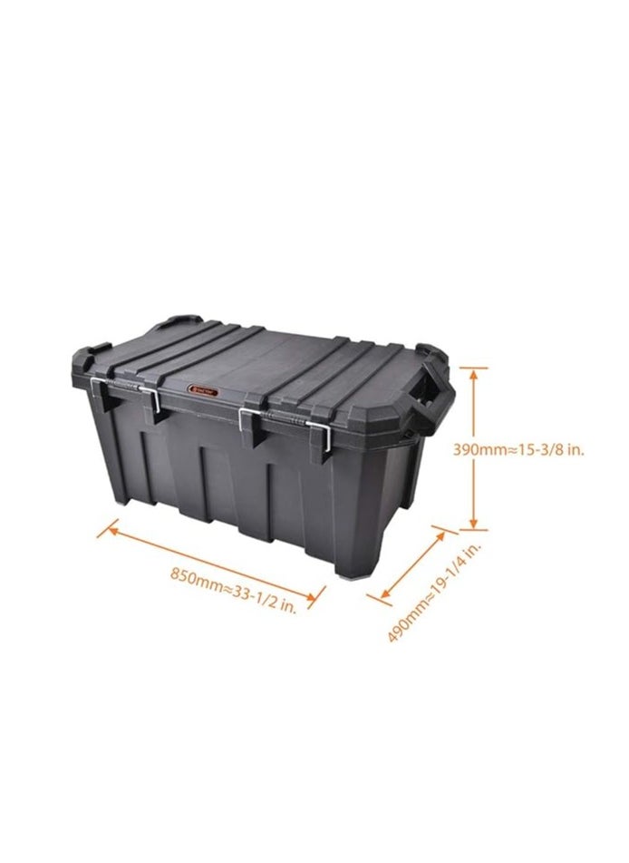 Tactix 85 Liter Heavy Duty Storage Box - Black  - Image 4