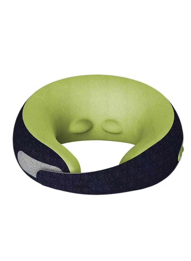General New Cervical Spine Massager Shoulder and Neck Massage Nursing Home Car Electric Heated U-Shape Massage Pillow  - Image 1