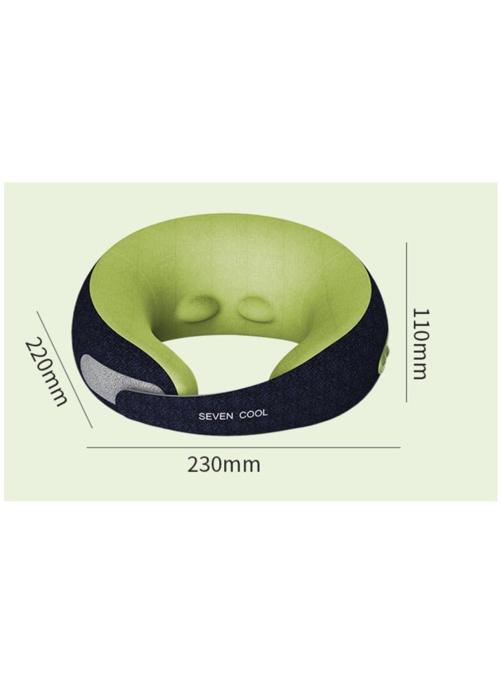 General New Cervical Spine Massager Shoulder and Neck Massage Nursing Home Car Electric Heated U-Shape Massage Pillow  - Image 4