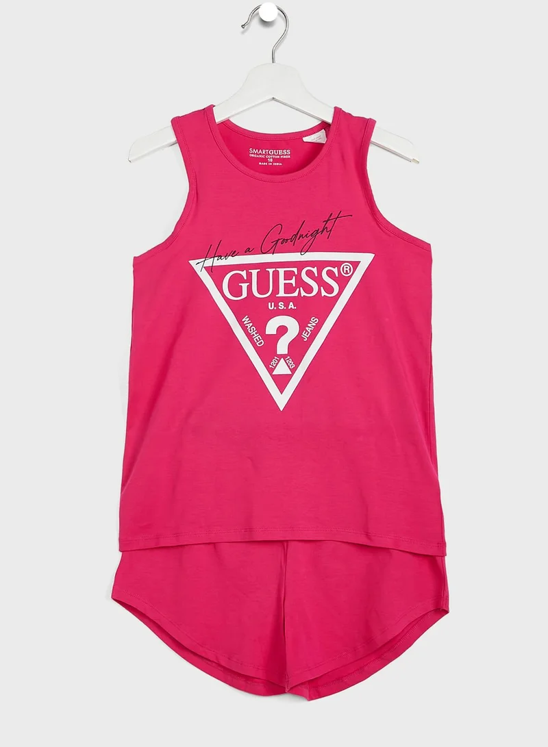 GUESS Kids Logo Pyjama Set