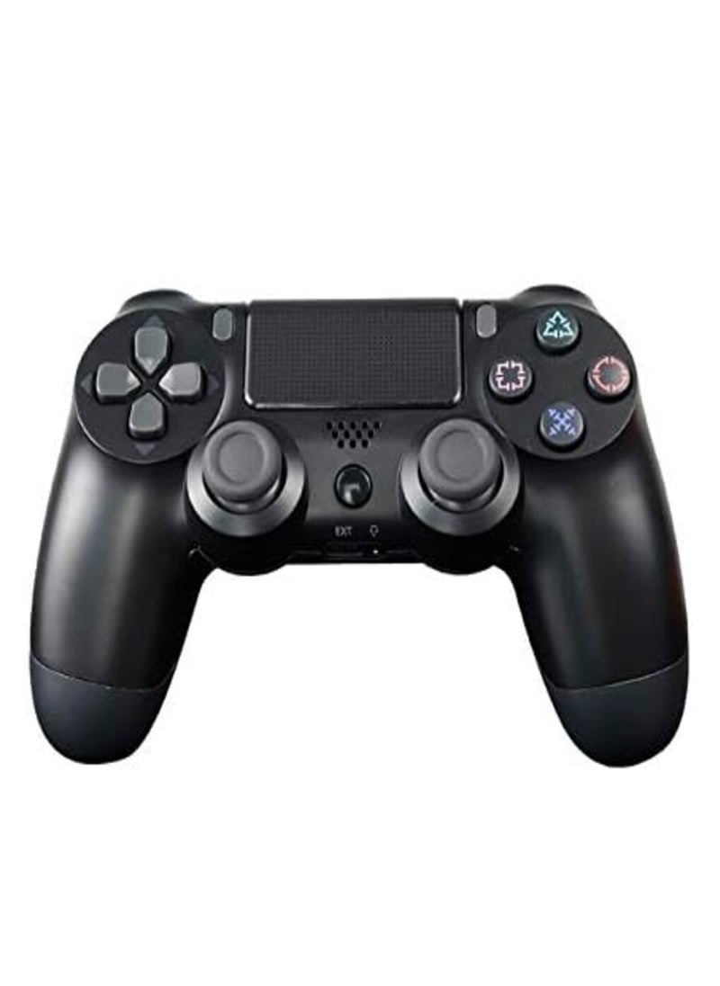 Generic - Wireless Controllers Compatible with Playstation 4, with Charging Cable (Black) - Image 1