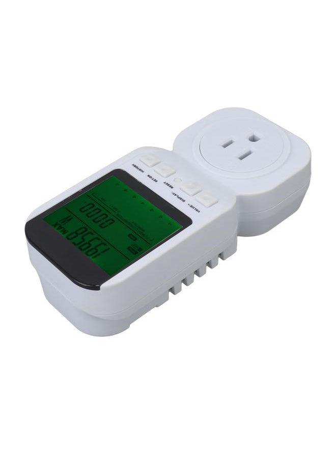 Thoraya 15A 60HZ 1800W Electricity Usage Monitor TS 8000 High Accuracy Power Meter Plug Power Watt Voltage Amps Meter with Digital LCD  - Image 3