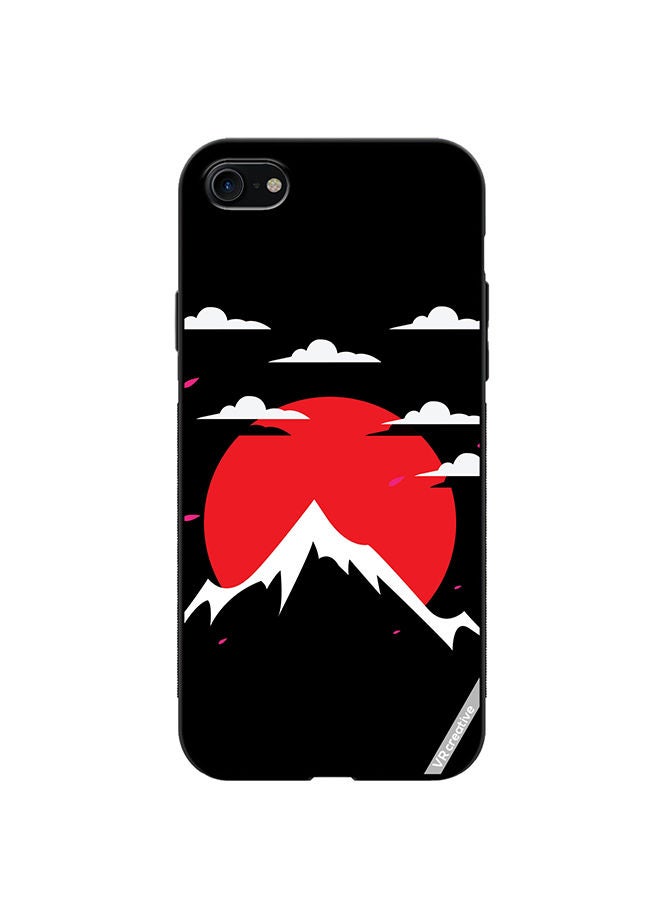 VR CREATIVE Protective Case Cover For Apple iPhone SE (2022) Mount Fuji Japan Design Multicolour - Image 1